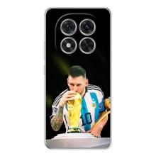 Чехлы для Xiaomi Redmi Note 15 Pro Plus (Leo чемпион) (AlphaPrint) (Кубок Месси)