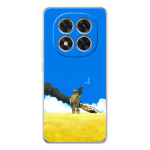 Чехлы на военную тематику для Xiaomi Redmi Note 15 Pro Plus – Попадание