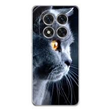 Чехлы с Котиками для Xiaomi Redmi Note 15 Pro Plus (VPrint) (Серый Кот)