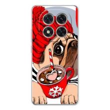 Чехлы с собаками для Xiaomi Redmi Note 15 Pro Plus (VPrint) (Собачка в шапке)