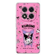 Чехлы с топовыми принтами для Редми Нот 15 Про Плюс (KUROMI)