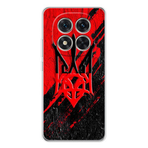 Чехлы УПА (Красно-Чёрный) на Xiaomi Redmi Note 15 Pro Plus – Герб в цвете УПА