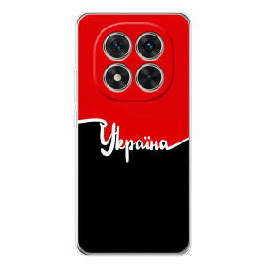Чехлы УПА (Красно-Чёрный) на Xiaomi Redmi Note 15 Pro Plus – Украина УПА