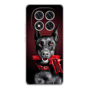 Чехол ДОБЕРМАН для Xiaomi Redmi Note 15 Pro Plus (Доберман злой)