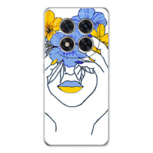 Чехол на Xiaomi Redmi Note 15 Pro Plus Украинский дизайн (Украинка на всю голову)