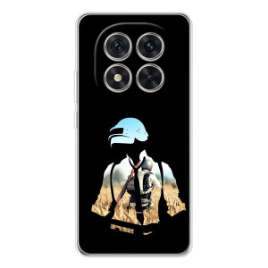 Силиконовый чехол с картинкой "Герой Pubg" на Xiaomi Redmi Note 15 Pro Plus – Пубг мен