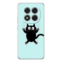 Чехол с принтом для Xiaomi Redmi Note 15 Pro Plus (AlphaPrint) Модные коты (Падающий кот)