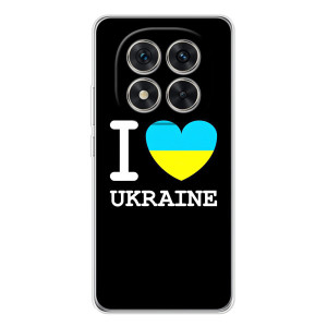 Чохол з Українською символікою на Редмі Ноте 15 Про Плюс – I Love Ukraine