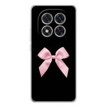Чехол банты для Xiaomi Redmi Note 15 Pro Plus – Бант на черном