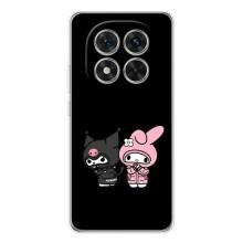 Чехол с кроликом Куроми на Xiaomi Redmi Note 15 Pro Plus (Куроми и Мелоди)