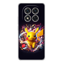 Чохол з Пікачу на Xiaomi Redmi Note 15 Pro Plus – Пікачу з м'ячем