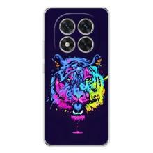 Силіконовий бампер з картинкою звірів для Xiaomi Redmi Note 15 Pro Plus (Тигр-Арт)