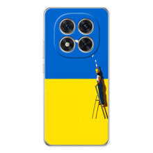 Силиконовый бампер с принтом (ПАТРИОТ) для Xiaomi Redmi Note 15 Pro Plus