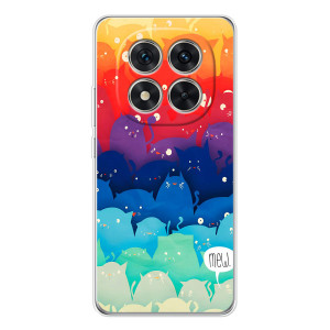 Силиконовый чехол с котиком для Xiaomi Redmi Note 15 Pro Plus – Mew