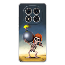 Чехол з героями Клеш Рояль для Xiaomi Redmi Note 15 Pro Plus – Скелет с бомбой