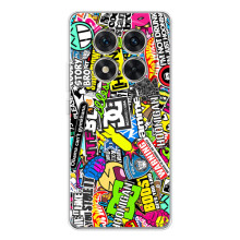 Яркие Чехлы с картинками для Xiaomi Redmi Note 15 Pro Plus – Разное стиккры