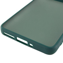 Чехол TPU+PC Lyon Frosted для Xiaomi Redmi Note 15 Pro 4G – Зеленый
