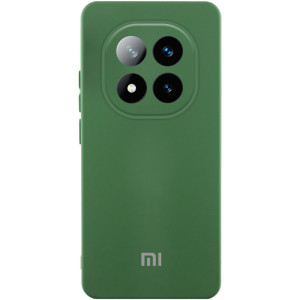 Чехол Silicone Cover Lakshmi Full Camera (AAA) with Logo для Xiaomi Redmi Note 15 Pro 4G – Зеленый