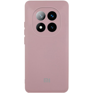 Чехол Silicone Cover Lakshmi Full Camera (AAA) with Logo для Xiaomi Redmi Note 15 Pro 4G – Розовый