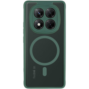 Чехол TPU Bloom with Magnetic Fit для Xiaomi Redmi Note 15 Pro 4G – Зеленый