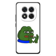 Чохли з зображенням Жаба Мем на Xiaomi Redmi Note 15 Pro – Жаба серце