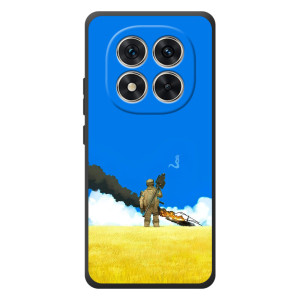 Чехлы на военную тематику для Xiaomi Redmi Note 15 Pro – Попадание