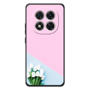 Чехлы с картинкой (Тюльпаны) на Редми Ноте 15 Про – Белые тюльпаны