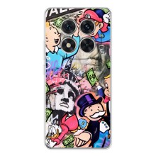 Чехлы с крутыми принтами для Xiaomi Redmi Note 15 Pro - (PREMIUMPrint) (Monopoly man)