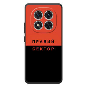 Чехлы УПА (Красно-Чёрный) на Xiaomi Redmi Note 15 Pro – Правый Серктор
