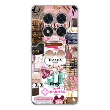 Чохол (Dior, Prada, YSL, Chanel) для Xiaomi Redmi Note 15 Pro (Брендb)