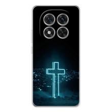Чехол для Xiaomi Redmi Note 15 Pro (AlphaPrint) - (Христианские) (Крест и город)