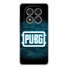 Чехол PUBG для Редмі Нот 15 Про (AlphaPrint) (Лого PUBG)