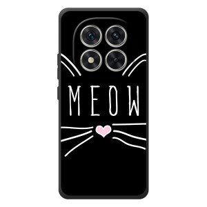 Бампер с изображением Котиков для Редми Ноте 15 Про (КОТИК MEOW)
