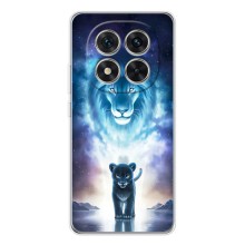 Чехол со Львом для Xiaomi Redmi Note 15 Pro (VPrint) (Маленький лев)