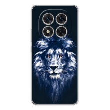 Чехол со Львом для Xiaomi Redmi Note 15 Pro (VPrint) (Синий Лев)
