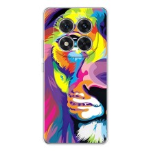 Чехол со Львом для Xiaomi Redmi Note 15 Pro (VPrint) (Яркий Лев)