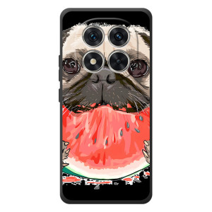 Чохол (ТПУ) Милі песики для Xiaomi Redmi Note 15 Pro – Смішний Мопс