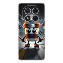 Чехол с мемом Тралалело тралала на Xiaomi Redmi Note 15 Pro (Капучино асасино)