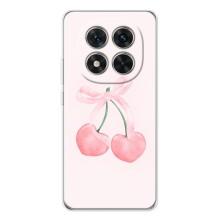 Чехол с розовым рисунком для Xiaomi Redmi Note 15 Pro (Розовые вишни)