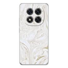 Мраморный чехол на Xiaomi Redmi Note 15 Pro (VPrint) (Белый мрамор)