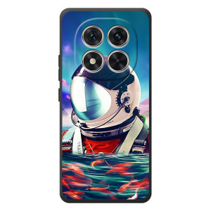 Силиконовый Чехол с принтом "Космонавты" на Xiaomi Redmi Note 15 Pro – Космонавт в воде