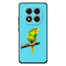 Силіконовий бампер з птичкою на Xiaomi Redmi Note 15 Pro – Попугайчик