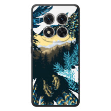 Силіконовий бампер з птичкою на Xiaomi Redmi Note 15 Pro – Яскравий Орел