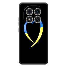 Силіконовий Чохол  на Xiaomi Redmi Note 15 Pro (Я-Україна) (Українське серце)