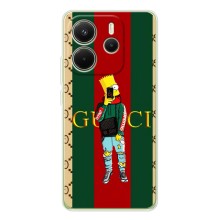 Брендновые Чехлы для Xiaomi Redmi Note 15 - (PREMIUMPrint) (Барт ГУЧЧИ)