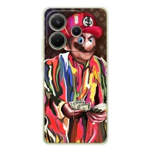 Брендновые Чехлы для Xiaomi Redmi Note 15 - (PREMIUMPrint) (Mario LV)