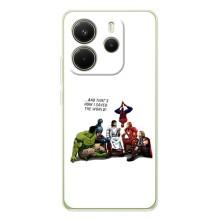Чехлы для Xiaomi Redmi Note 15 (Для Христиан) – Иисус супергерой