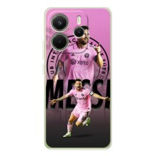 Чехлы для Редми Нот 15 - Лео Месси Маями (Messi Miami)