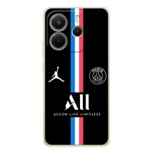 Чехлы PSG для Xiaomi Redmi Note 15 (AlphaPrint) (футболка ПСЖ)