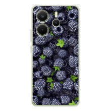 Чехлы с Фруктами для Xiaomi Redmi Note 15 (VPrint) (Ежевика)
